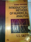 Introductory Methods of Numerical Analysis Sastry 1