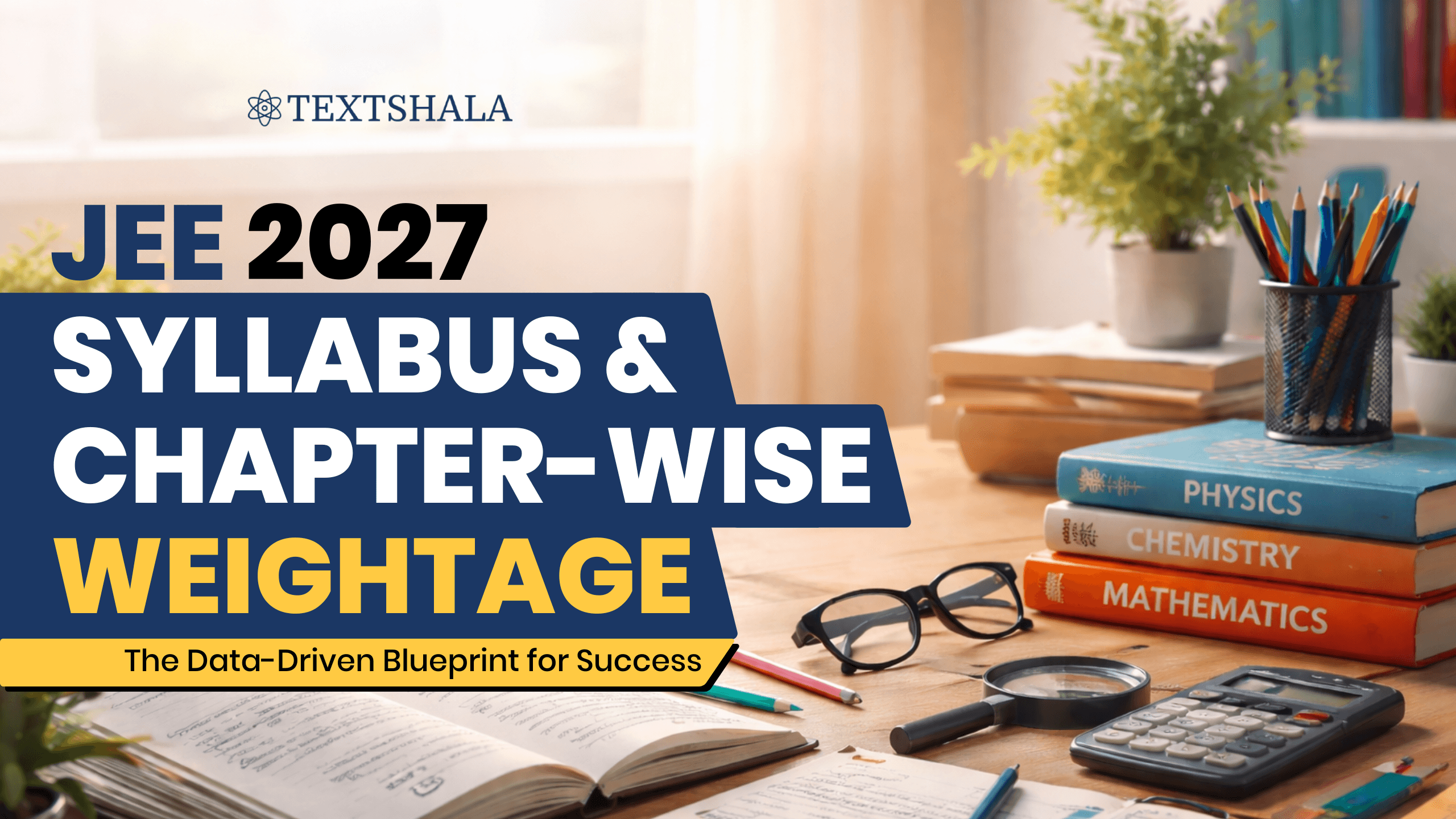 JEE 2027 Syllabus & Chapter-Wise Weightage: The Data-Driven Blueprint for Success