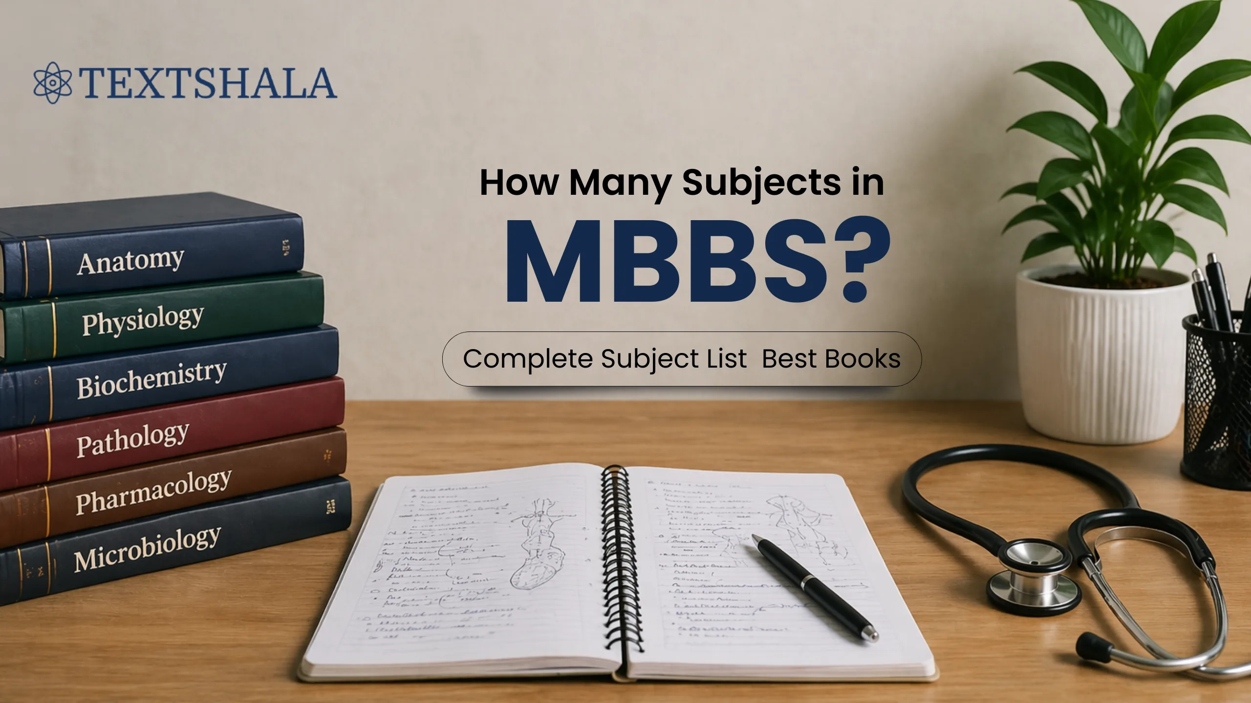 How Many Subjects in MBBS? Complete Subject List & Best Books