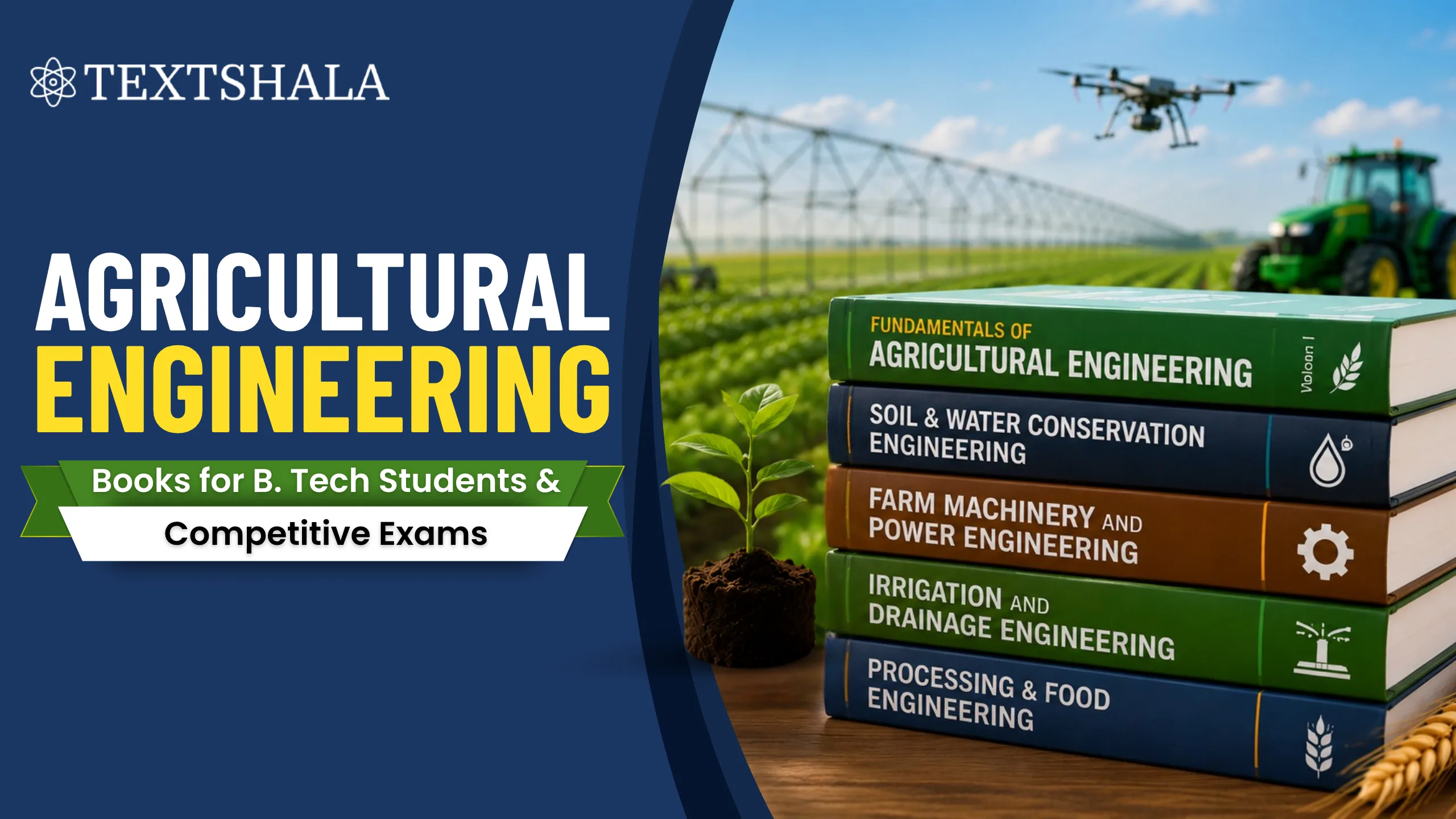 Best Agricultural Engineering Books for B.Tech Students & Competitive Exams
